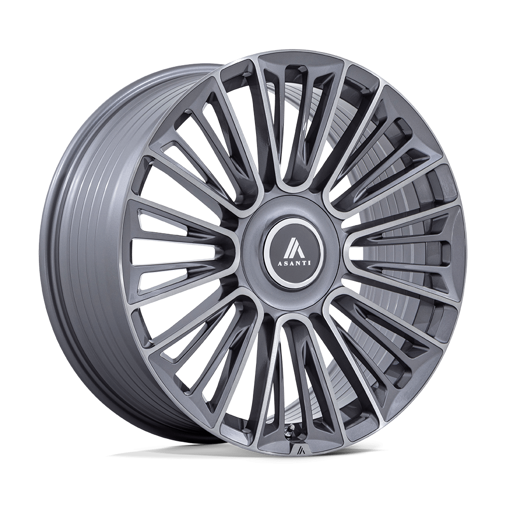 Asanti Black AB049 PREMIER Gray wheel