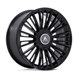 Asanti Black AB049 Premier 24x10 Gloss Black premium Euro luxury SUV wheel