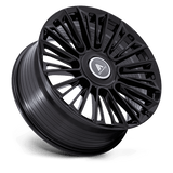 Asanti Black AB049 26x10 +30mm Gloss Black