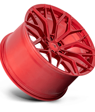 Asanti Black ABL-39 20x12 +6 Candy Red