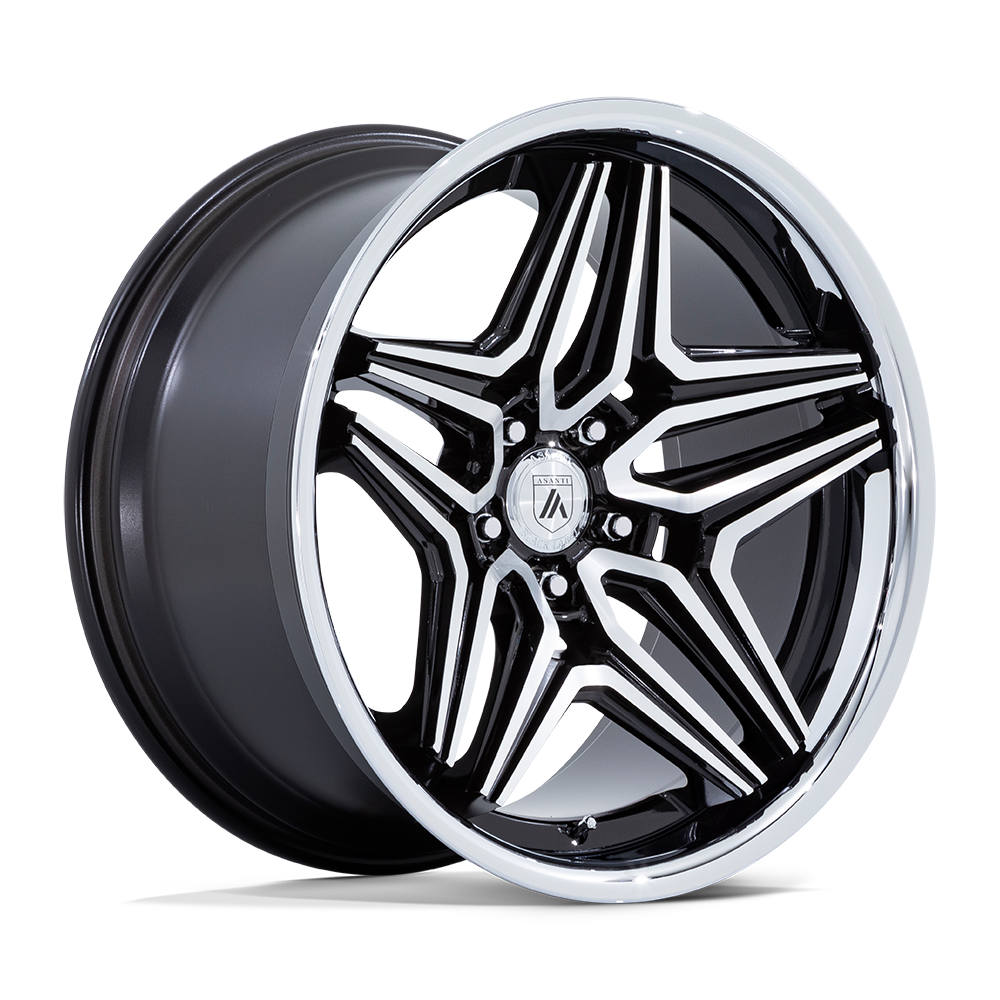 Asanti Black Abl-46 Duke Gloss Black Machined
