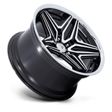 Asanti Black ABL-46 Duke 20x10.5 Gloss Black Machined premium custom-drilled wheel