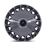 Asanti Black ABL-45 24x10 +35 Gloss Black Machined Dark Tint premium Euro SUV wheel