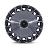 Asanti Black ABL-45 22x10.5 Gloss Black Machined Dark Tint premium Euro wheel