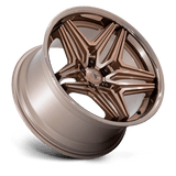 Asanti Black ABL-46 Duke 20x10.5 Platinum Bronze custom-drilled premium wheel