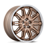 Asanti Black ABL-47 20x9 Bronze Machined Stainless Steel Lip premium Euro wheel