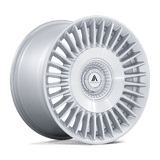 Asanti Black ABL-40 TIARA Silver wheel