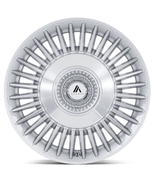 Asanti Black ABL-40 20x9 +27 Gloss Silver with Machined Spoke Faces