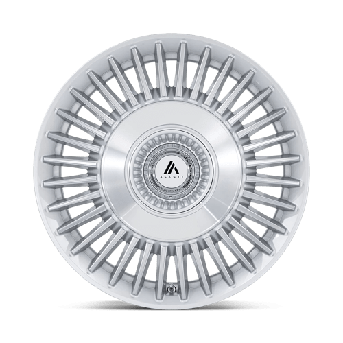 Asanti Black ABL-40 20x9 +45 Gloss Silver with Machined Spoke Faces