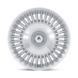 Asanti Black ABL-40 20x9 +45 Gloss Silver with Machined Spoke Faces