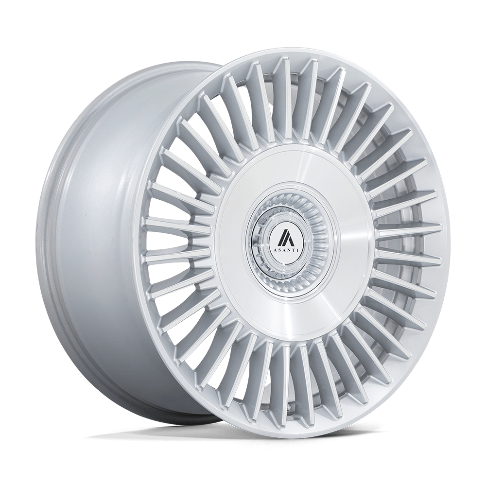 Asanti Black ABL-40 Silver wheel