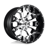 Fuel 2PC D246 ASSAULT Chrome wheel