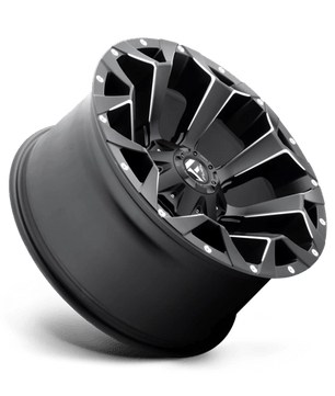 Fuel 1PC D546 ASSAULT 18x9 -12 Matte Black Milled