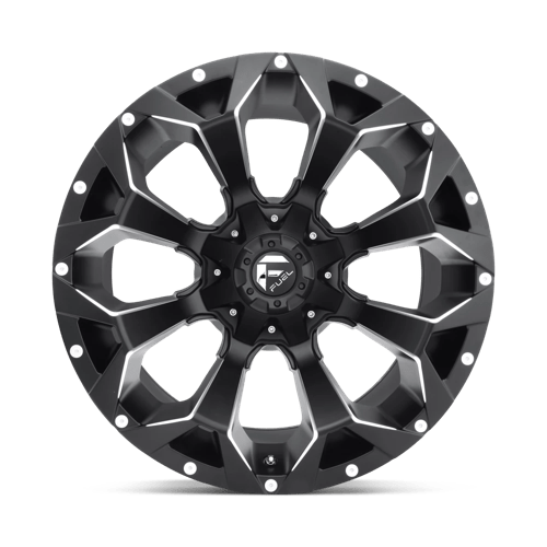 Fuel 1PC D546 ASSAULT 18x9 +20 Matte Black Milled