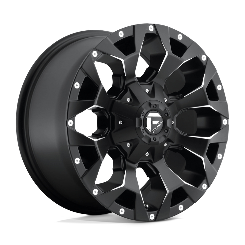 Fuel 1PC D546 ASSAULT Black wheel