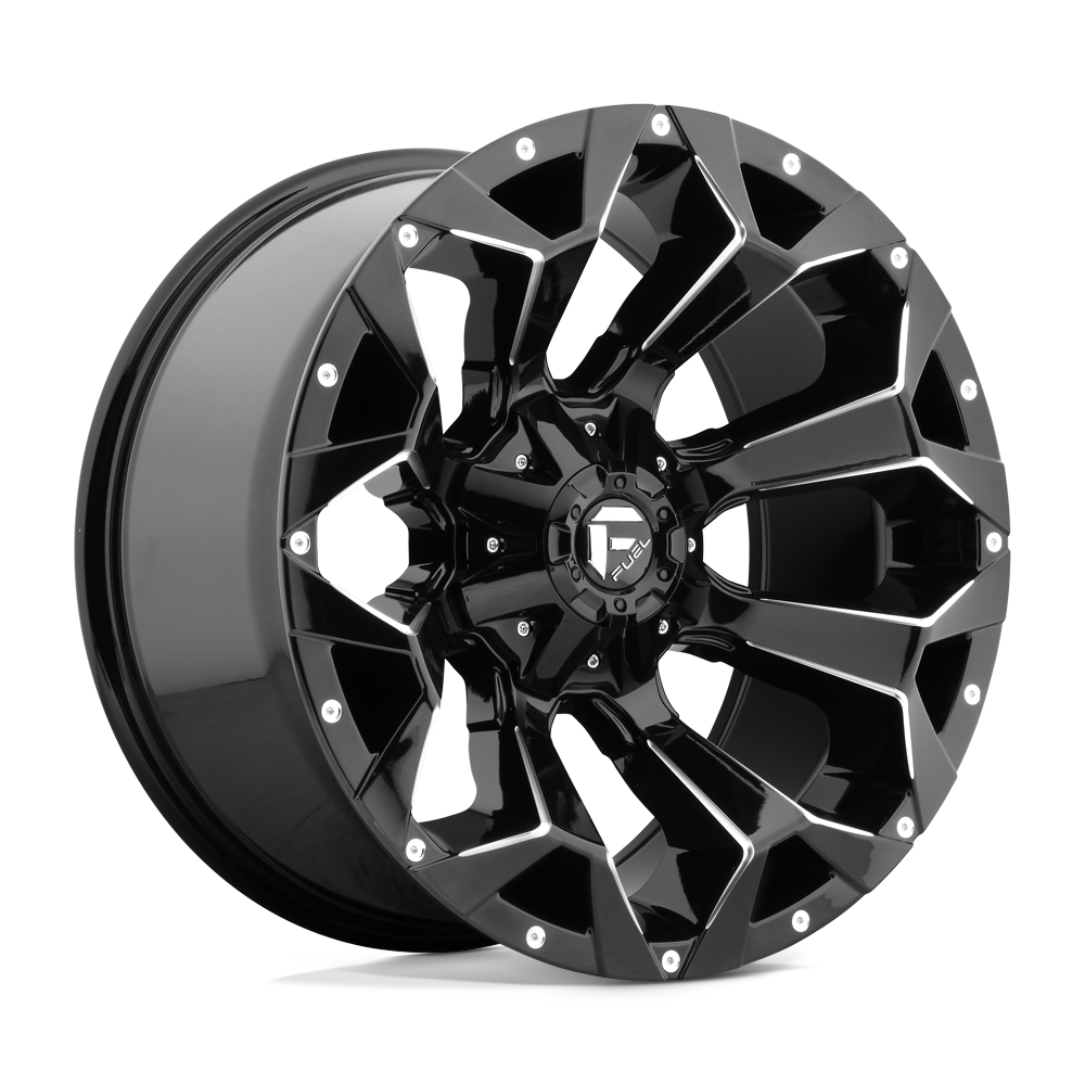 Fuel 1PC Assault Black wheel