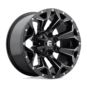Fuel 1Pc D576 Assault Gloss Black Milled