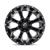 Fuel 1PC D576 ASSAULT 20x9 +1mm Gloss Black Milled (5x114.3 / 5x127)