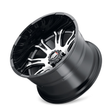 American Truxx BOMB AT154 Gloss Black Machined