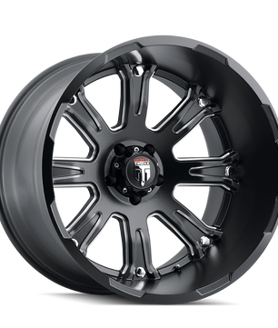 American Truxx BOMB AT154 Satin Black Milled