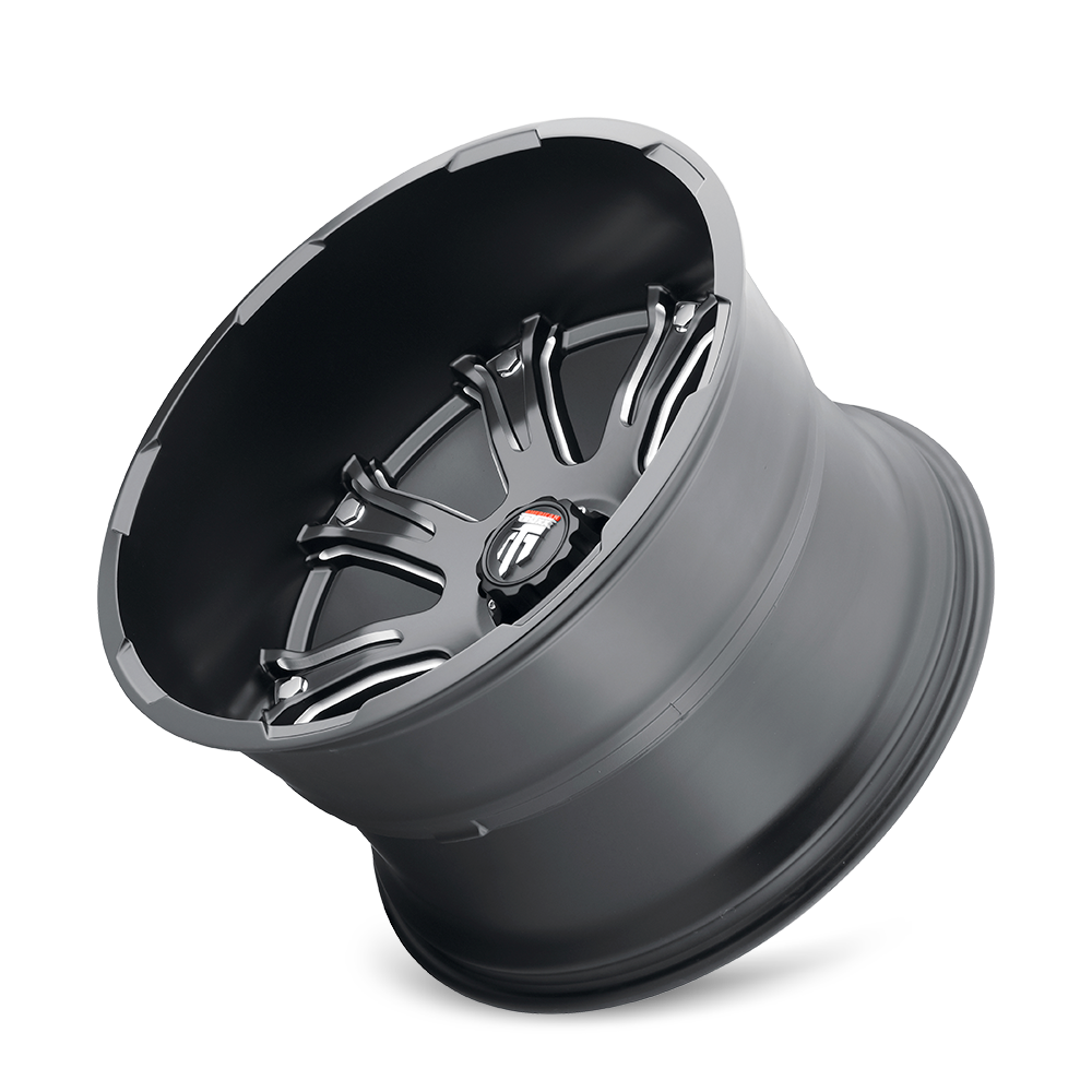 American Truxx BOMB AT154 Satin Black Milled