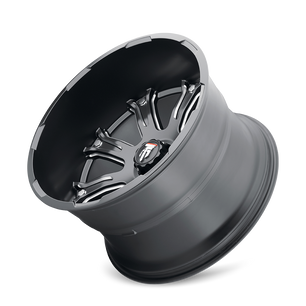 American Truxx BOMB AT154 Satin Black Milled
