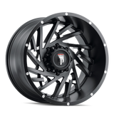 American Truxx WEB AT161 Satin Black Milled wheel