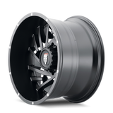 American Truxx WEB AT161 Satin Black Milled