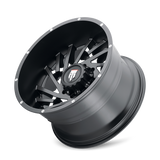 American Truxx WEB AT161 Satin Black Milled