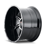 American Truxx VORTEX AT162 Gloss Black Machined