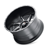 American Truxx VORTEX AT162 Satin Black Milled