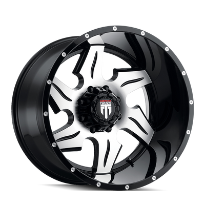 American Truxx NINJA AT163 Gloss Black Milled wheel