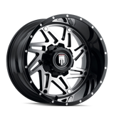 American Truxx WARRIOR AT165 Gloss Black Machined wheel
