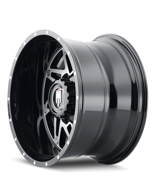 American Truxx WARRIOR AT165 Gloss Black Milled