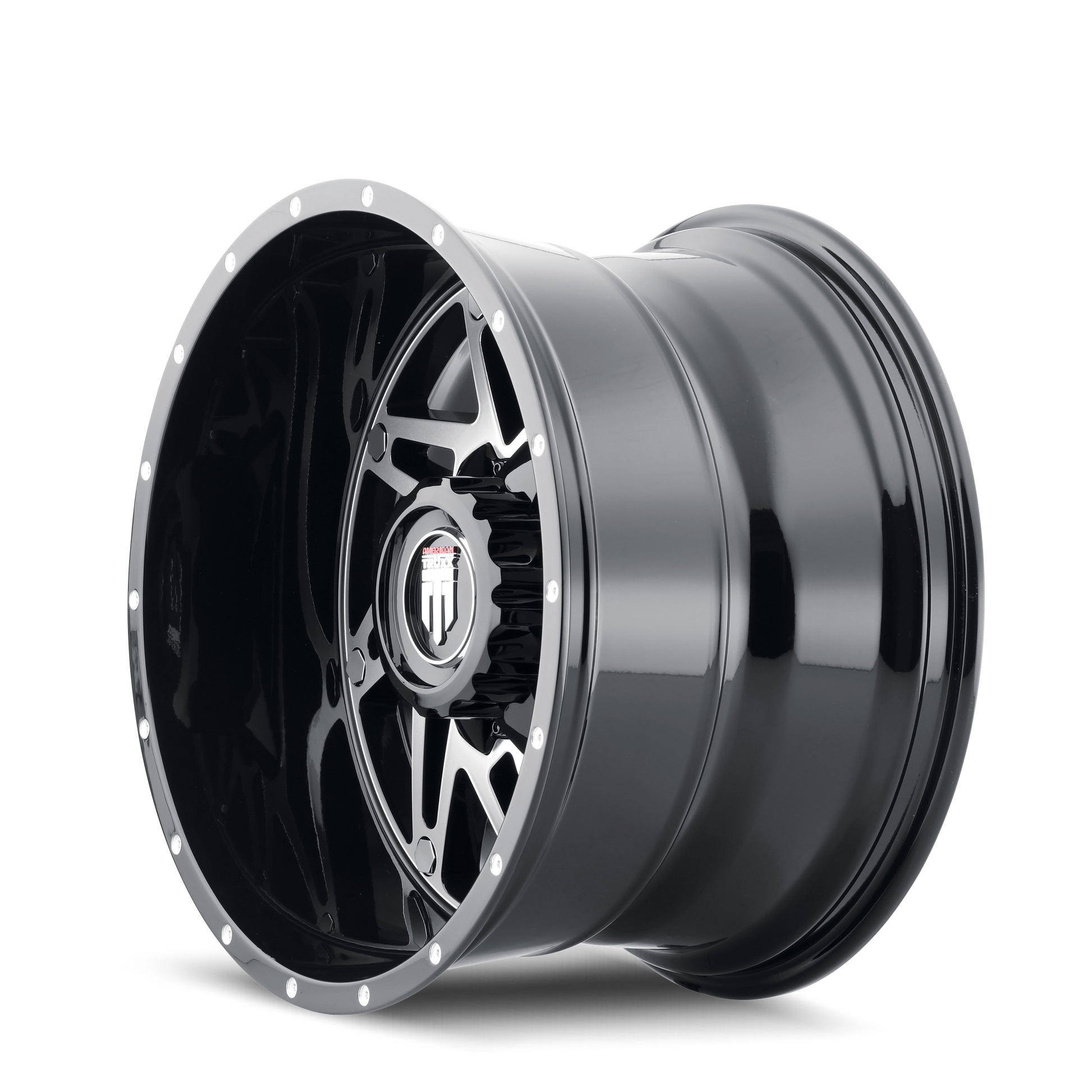 American Truxx WARRIOR AT165 Gloss Black Milled