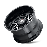 American Truxx WARRIOR AT165 Gloss Black Machined