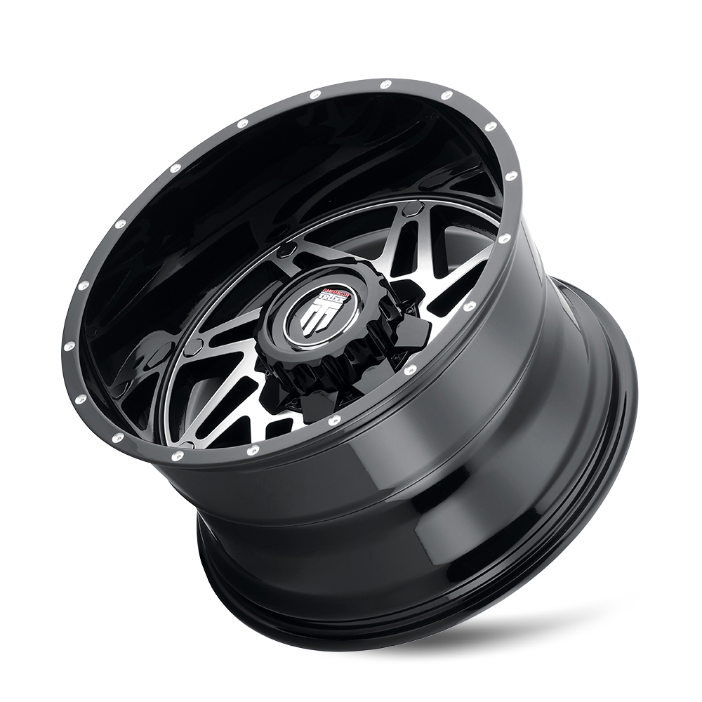American Truxx WARRIOR AT165 Gloss Black Milled