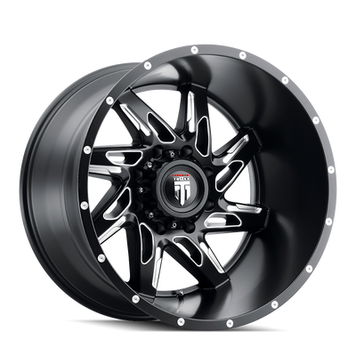 American Truxx SPYDER AT183 Satin Black Milled wheel