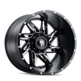 American Truxx SPYDER AT183 Satin Black Milled wheel