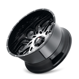 American Truxx DNA AT184 Gloss Black Machined