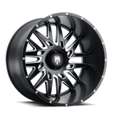 American Truxx DNA AT184 Satin Black Milled wheel