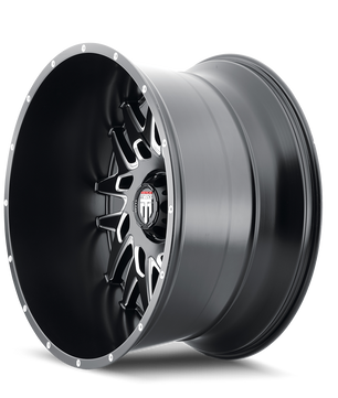 American Truxx DNA AT184 Satin Black Milled