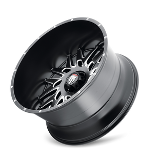 American Truxx DNA AT184 Satin Black Milled