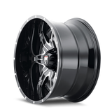 American Truxx LONESTAR AT185 Gloss Black Machined