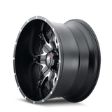 American Truxx LONESTAR AT185 Satin Black Milled