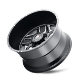 American Truxx Sweep AT1900 20x9 Satin Black Milled premium truck wheel