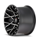 American Truxx GRIDLOCK AT1901 Gloss Black Machined