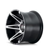 American Truxx KUTZ AT1902 Gloss Black Machined