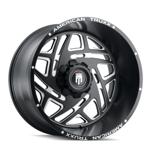 American Truxx COSMOS AT1904 Satin Black Milled