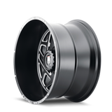 American Truxx COSMOS AT1904 Satin Black Milled